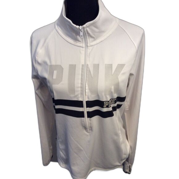 Victoria's Secret PINK Ultimate Large L Partial Zip Womens - Picture 1 of 4
